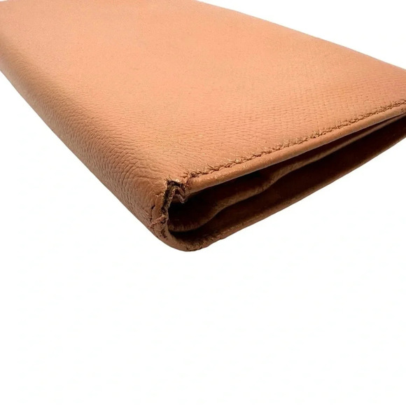 Chanel long wallet REFURBISHED in champagne pink - Picture 14 of 15